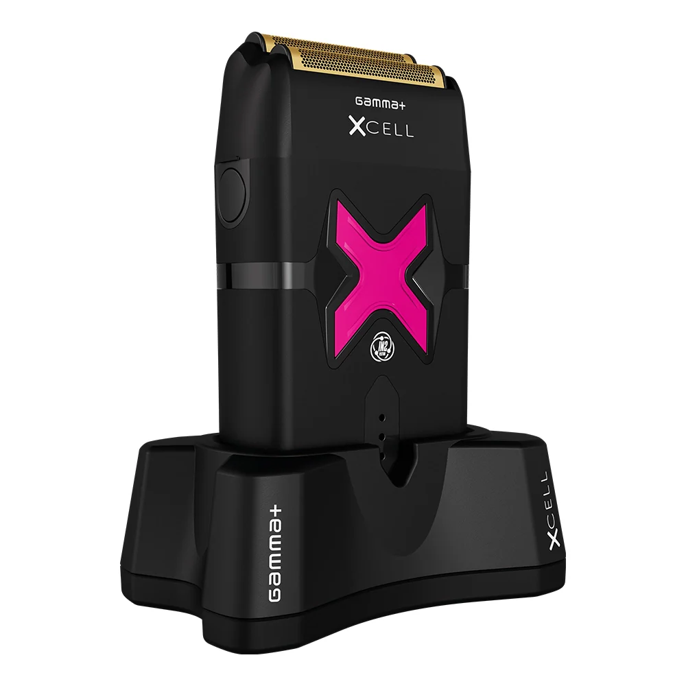 GAMMA_XCellFoilShaverOnStand